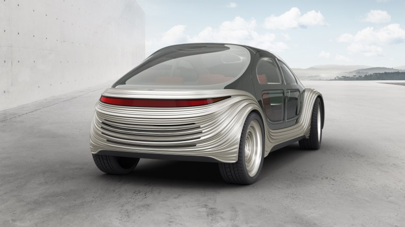 autos, cars, car news, car show, car specification, electric vehicle, manufacturer news, london bus designer’s latest creation is pollution-eating chinese concept car