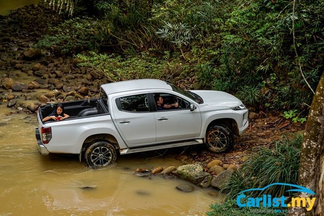 autos, cars, mitsubishi, reviews, android, mitsubishi triton, triton, android, review: new mitsubishi triton and why its super select 4wd ii is the best around