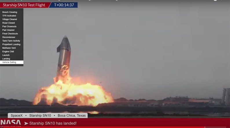 autos, cars, tesla, car news, kaboom! tesla boss elon musk suffers another rocket malfunction as spacex n10 goes up in flames in texas