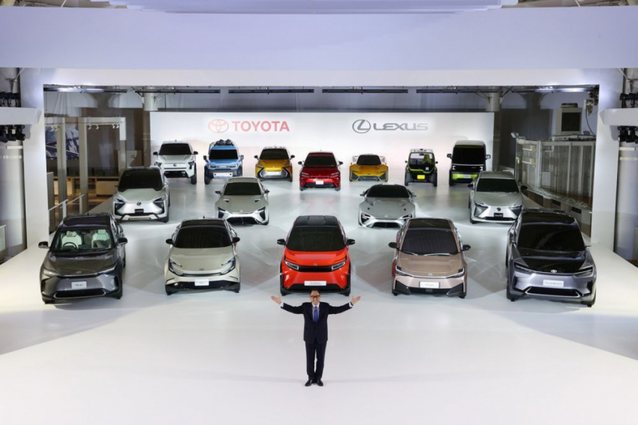 autos, cars, toyota, auto news, bev, ev, konsep, lexus, toyota dedah 16 kenderaan bev – bakal lancar 30 model menjelang 2030