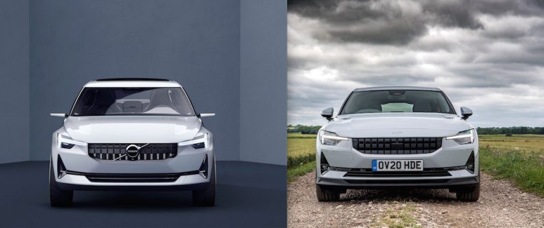 autos, cars, polestar, volvo, car compare, car news, electric vehicle, concept to production: when a volvo idea became polestar reality