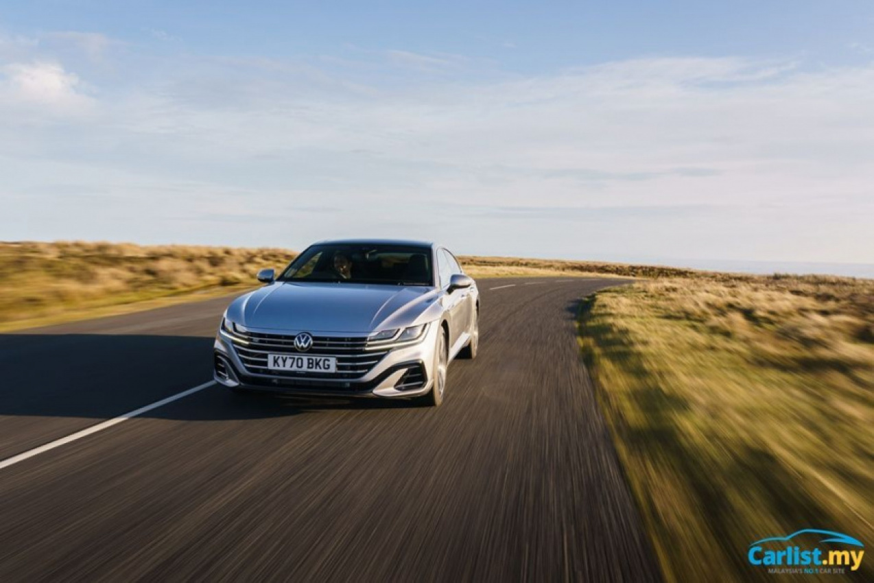 autos, cars, volkswagen, 2021 arteon, 2021 vollkswagen arteon r-line 4motion, android, arteon, auto news, launches, r-line 4motion, android, 2021 volkswagen arteon r-line 4motion (ckd) launched – from rm247,671