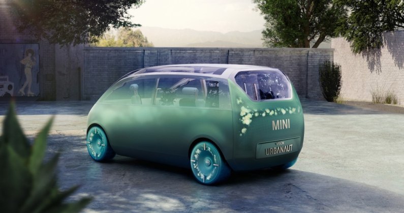 autos, cars, mini, car news, eco-friendly, review, mini vision urbanaut is a futuristic living room on wheels