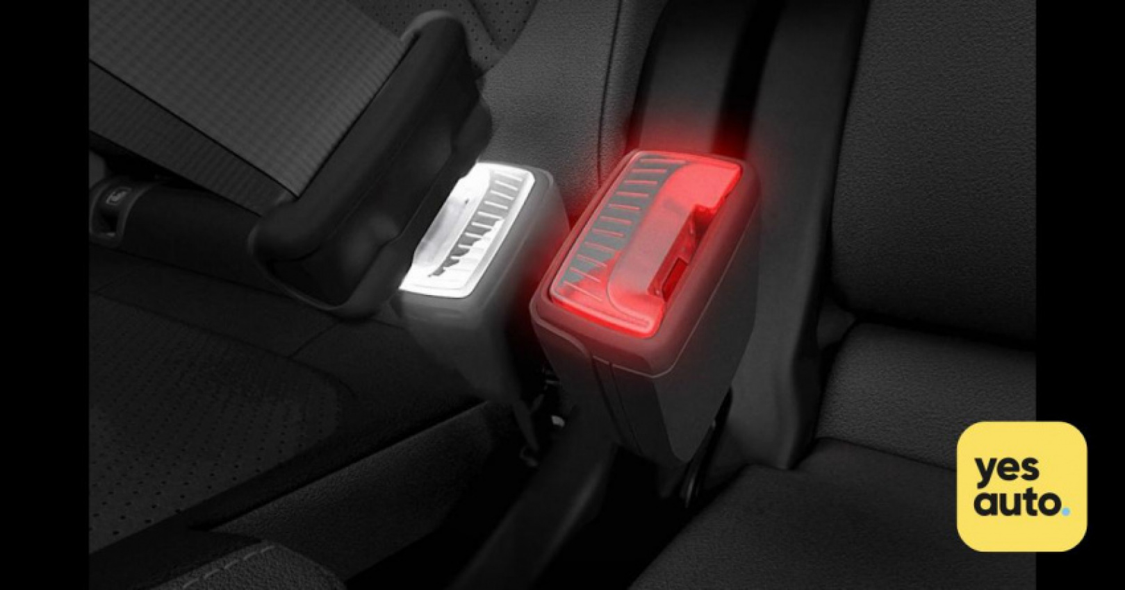 autos, cars, car news, car specification, car trim, skoda develops led seatbelts to help you buckle up in the dark