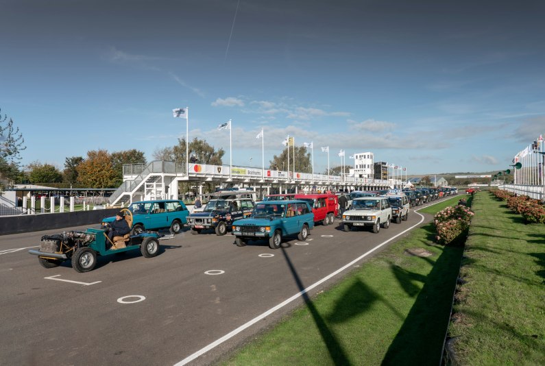 autos, cars, land rover, car news, manufacturer news, range rover, fifty years of range rover celebrated with goodwood display