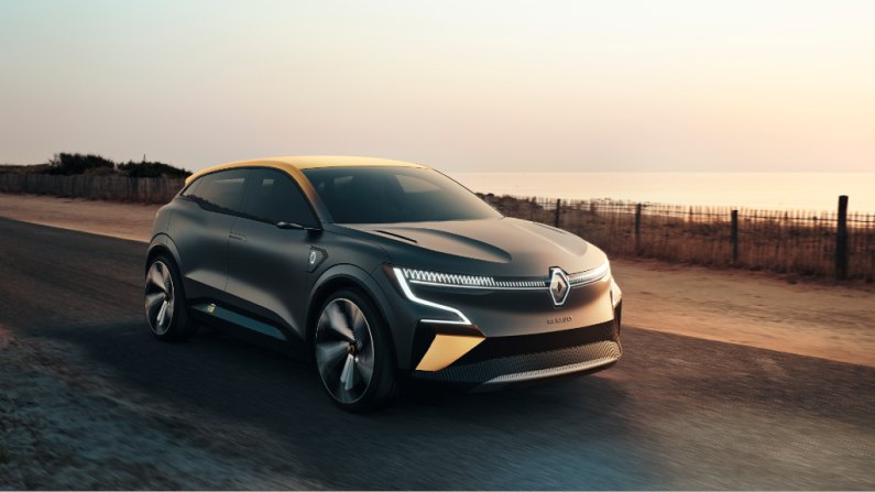 autos, cars, renault, car news, electric vehicle, review, renault megane evision: hatch gets suv looks and electric power