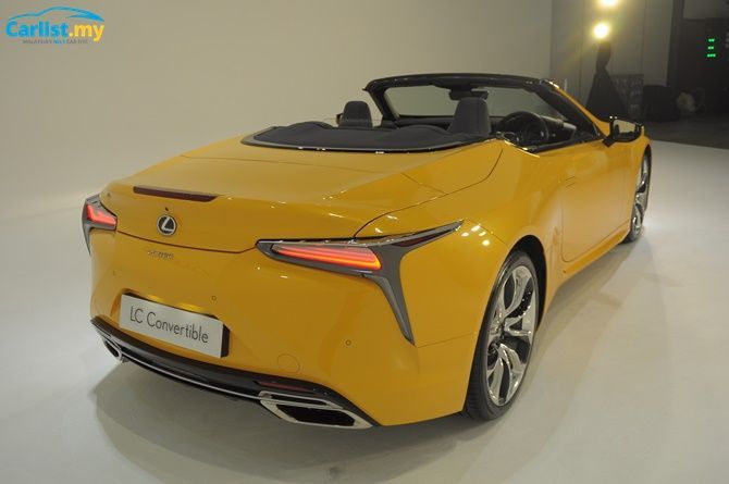 autos, cars, lexus, android, auto news, lc 500, lc 500 convertible, lexus lc 500 convertible, android, lexus lc 500 convertible launched - rm 1,350,500