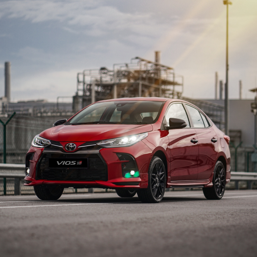 autos, cars, toyota, 2021 toyota vios, 2021 toyota vios gr-s, auto news, toyota vios, vios, 2021 toyota vios gr-s is here - from rm 95,284