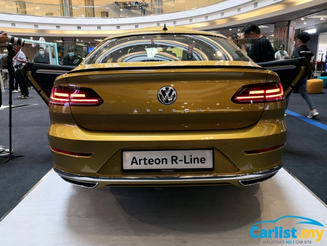 autos, cars, android, arteon, arteon r-line, auto news, volkswagen, volkswagen arteon r-line, android, vw arteon r-line finally makes malaysian debut – locally assembled, rm221,065