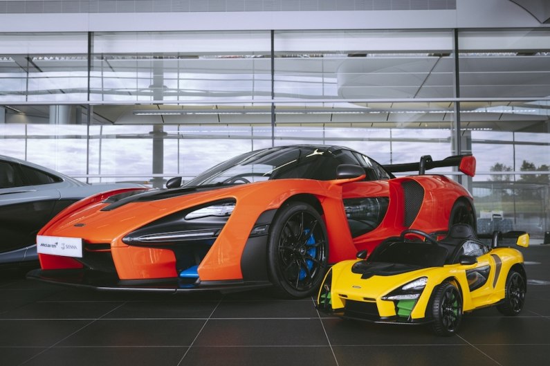 autos, cars, mclaren, car news, new mclaren senna ride on is ultimate toy for the kid who has everything