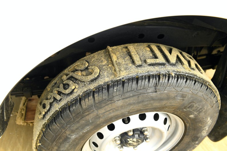 autos, cars, ford, car news, ford develops custom tyres to help rnli spread water safety messages