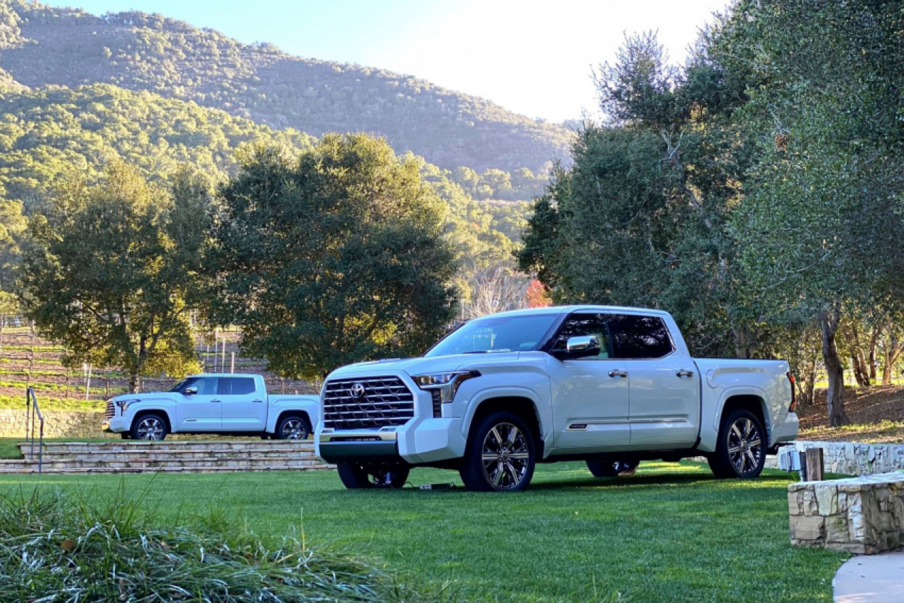 autos, cars, toyota, the best-kept secret about the 2022 toyota tundra capstone is acoustic glass