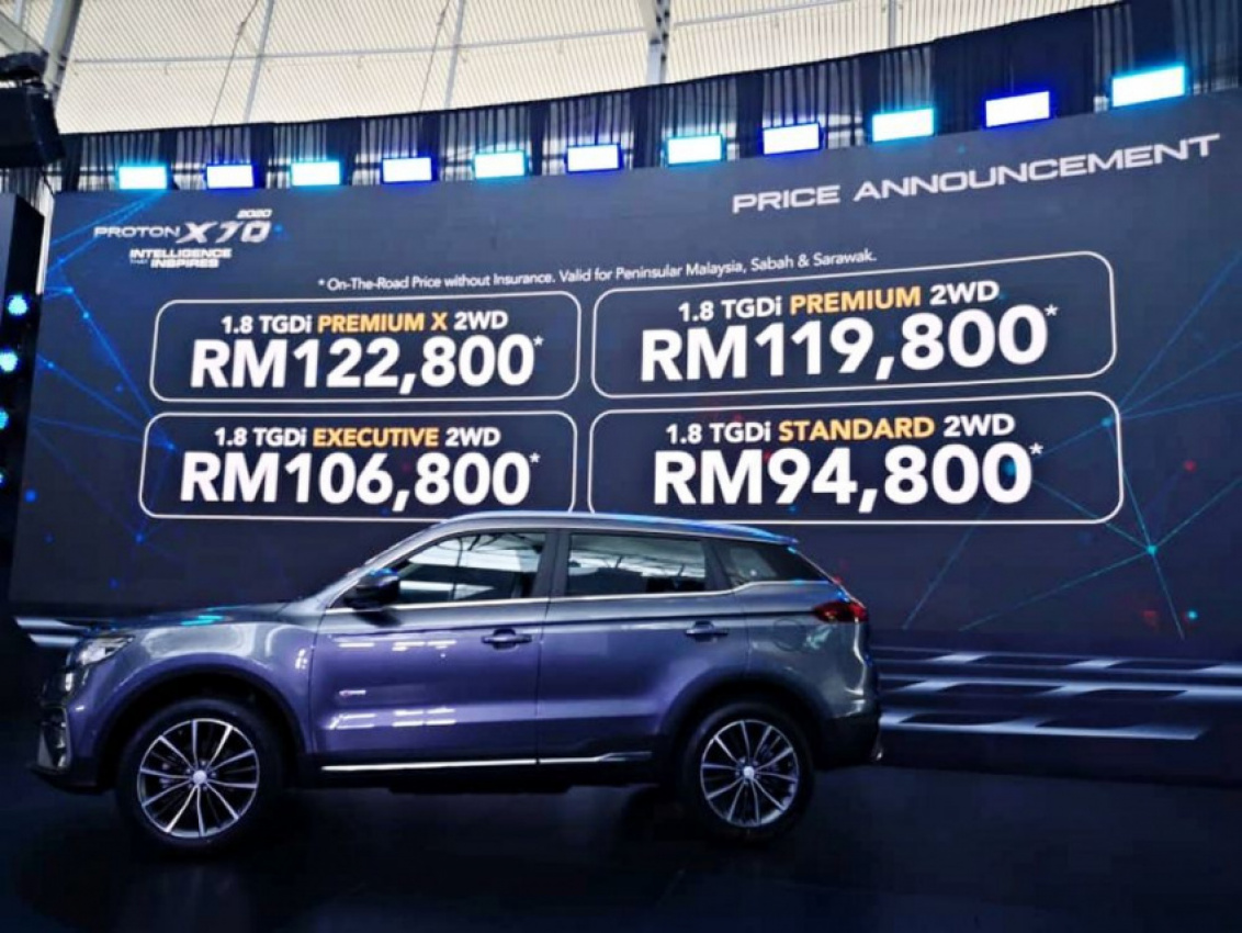 autos, cars, auto news, ckd, launch, proton, x70, 2020 proton x70 arrives malaysian built, starting from rm94,800
