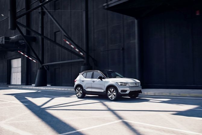 autos, cars, volvo, android, auto news, volvo xc40, volvo xc40 recharge, xc40, xc40 ev, xc40 recharge, android, the volvo xc40 recharge is their first all-electric model