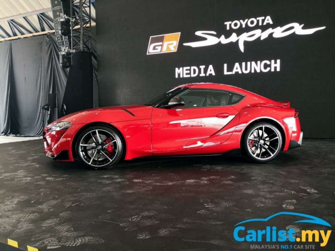 autos, cars, toyota, a90, auto news, launches, supra, toyota gr supra, toyota supra, all-new a90 toyota gr supra launched in malaysia - 1 variant, from rm568k