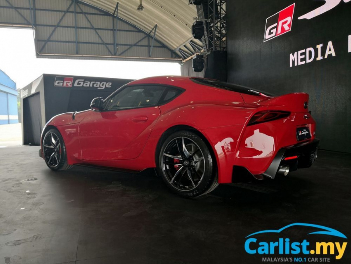 autos, cars, toyota, a90, auto news, launches, supra, toyota gr supra, toyota supra, all-new a90 toyota gr supra launched in malaysia - 1 variant, from rm568k