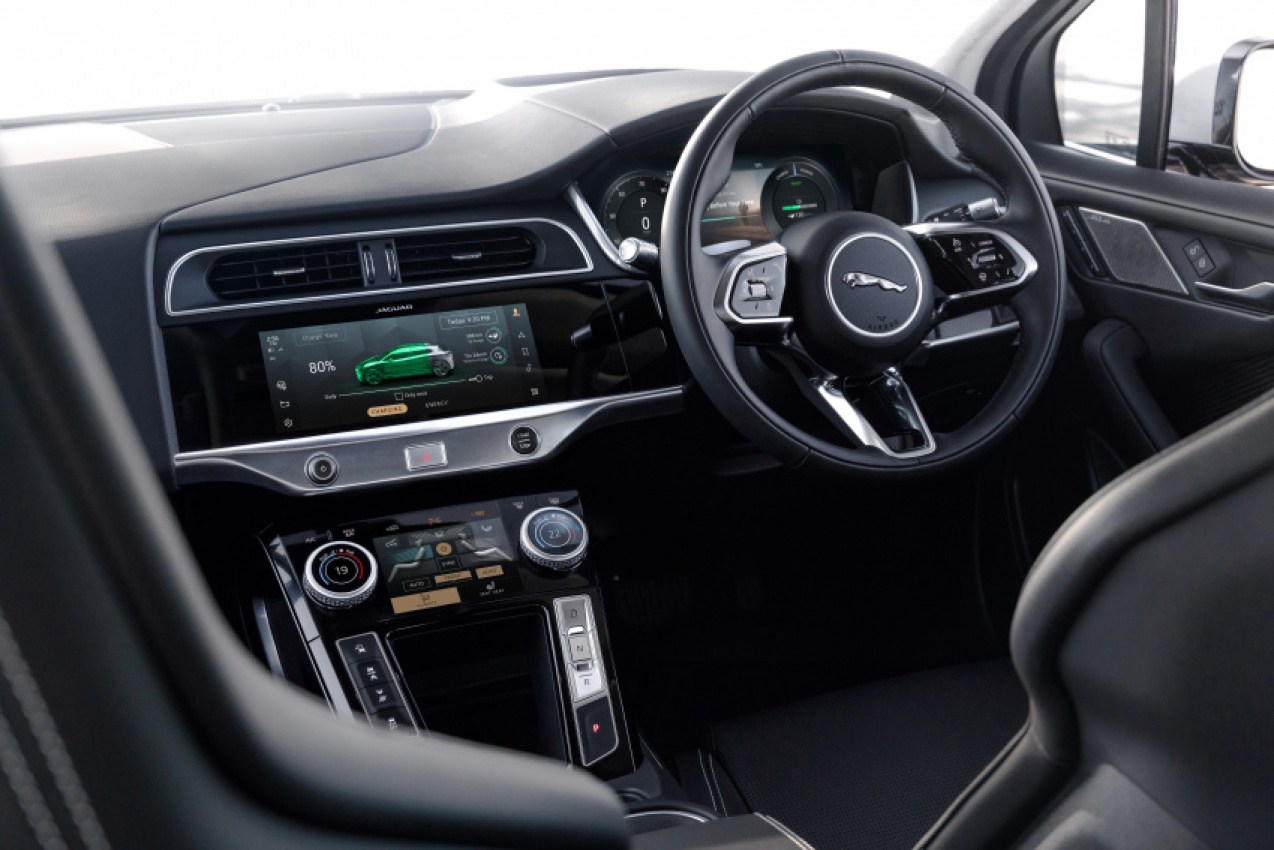 autos, cars, jaguar, android, car news, android, updated jaguar i-pace revealed with new infotainment system