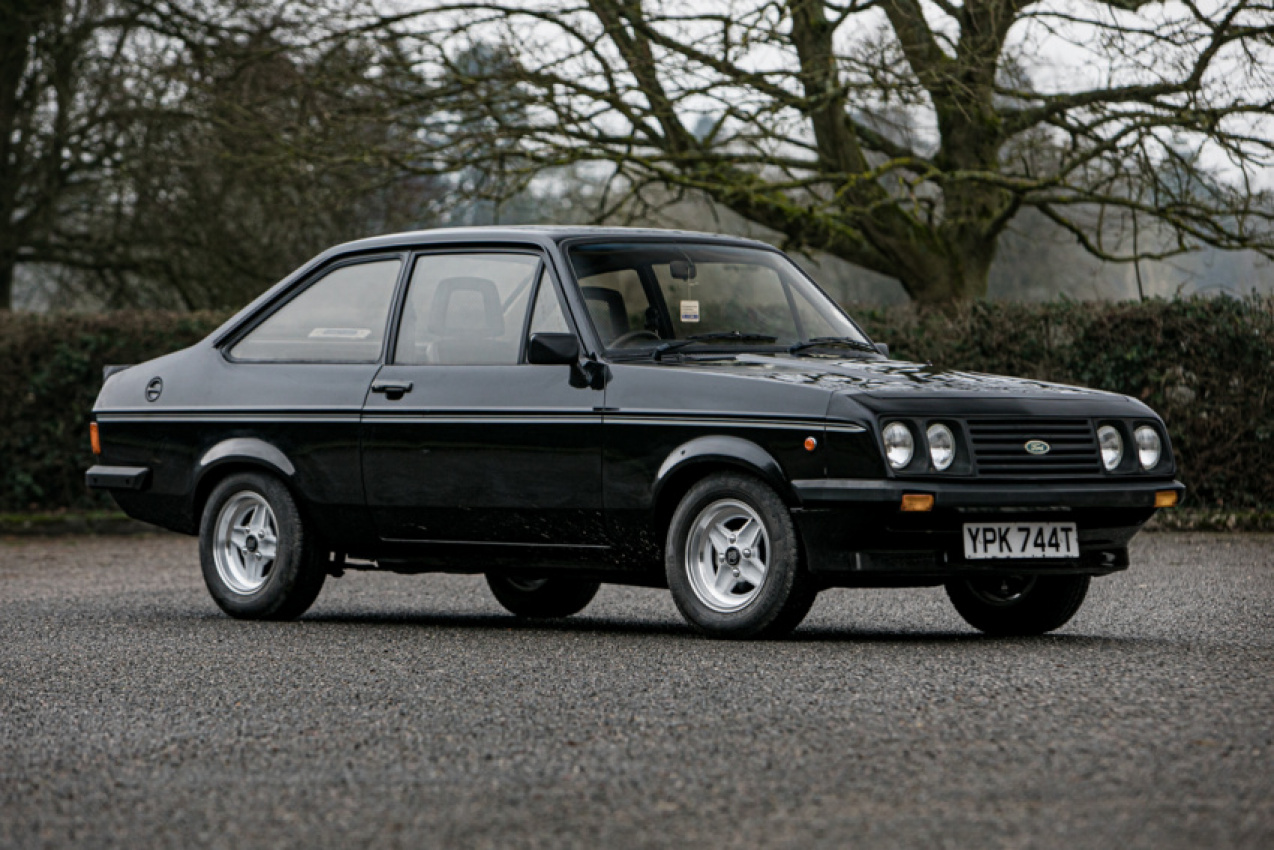autos, cars, ford, car news, one of four ford rs500 prototypes heads under the hammer