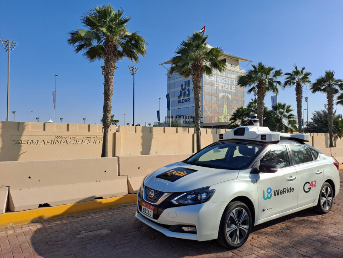 asia, autos, cars, technology, bayanat, hasan al hosani, tony han, weride, txai, the uae’s first autonomous taxi operation completes successful trial