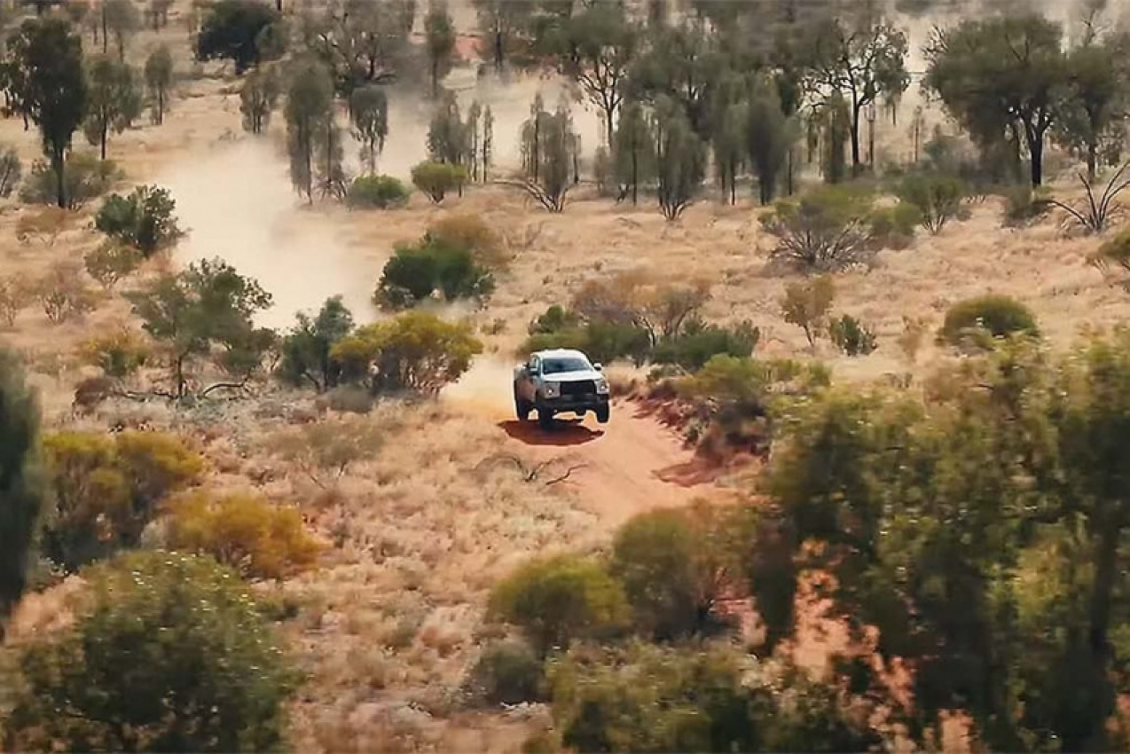 autos, cars, ford, reviews, 4x4 offroad cars, adventure cars, car news, dual cab, ford ranger, ford ranger raptor, ranger, tradie cars, ford ranger raptor teaser too hot for oz