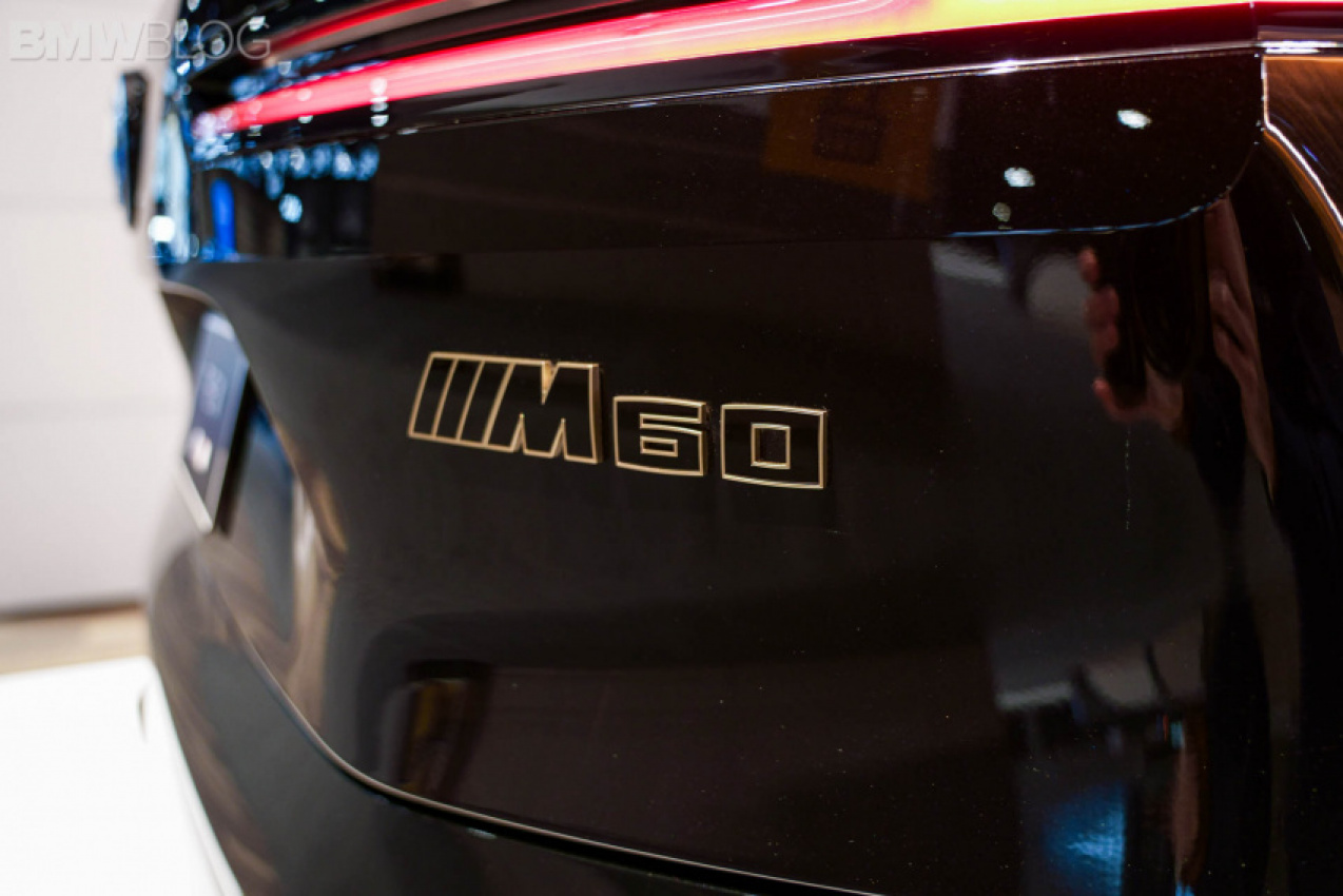 autos, bmw, cars, bmw ix, bmw ix m60, bmw ix m60 in black arrived at the 2022 chicago auto show