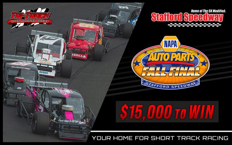 all stock cars, autos, cars, ford, stafford’s napa fall final to pay $15,000 to winner
