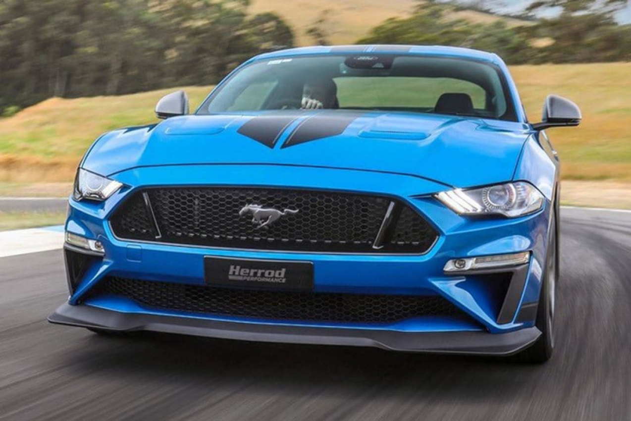 autos, cars, ford, reviews, car news, coupe, ford mustang, mustang, performance cars, herrod ford mustang djr 40th anniversary revealed