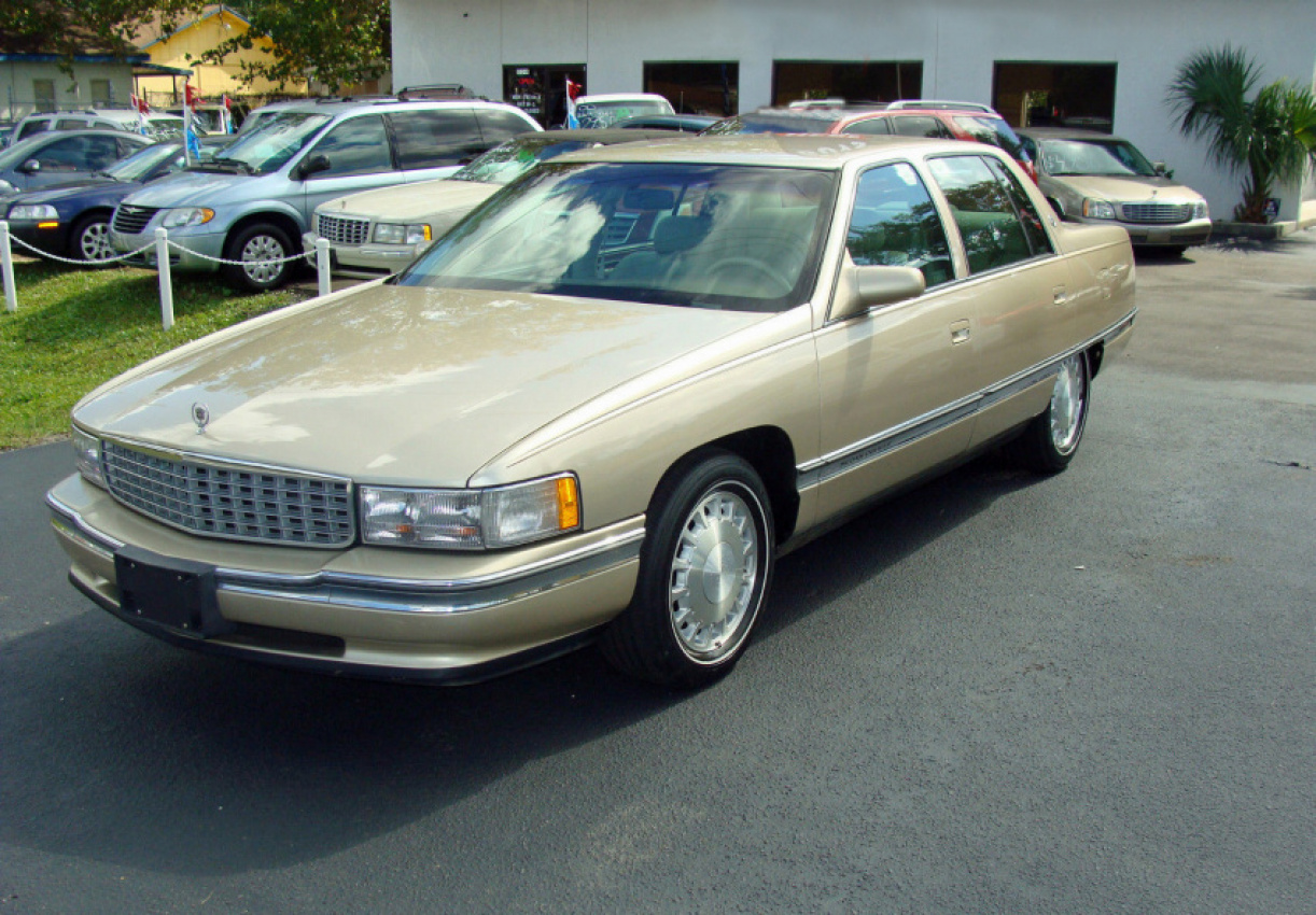 autos, cadillac, cars, classic cars, 1990s, year in review, cadillac  deville history 1996