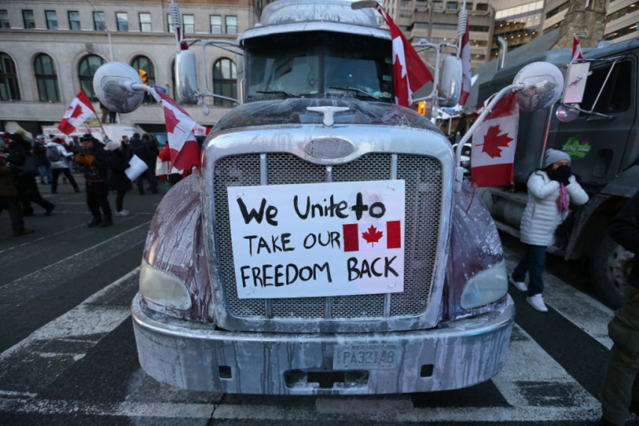 autos, cars, covid-19, super bowl braces for onslaught of canada truck protesters