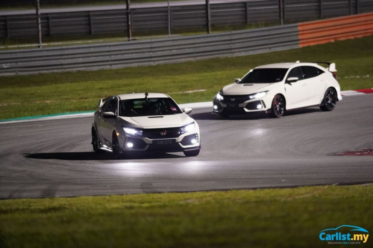 autos, cars, honda, auto news, civic type r, fk8r, honda civic, honda civic type-r, honda civic type r night track day – when the rs come out to play