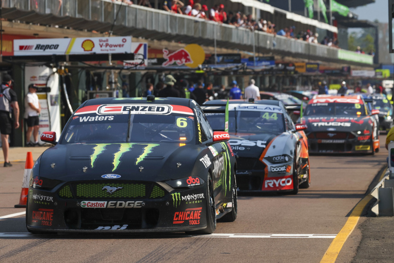 autos, cars, ford, chassis shuffle for tickford racing drivers