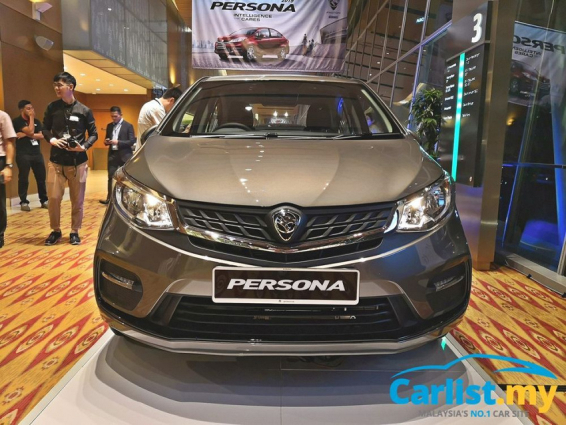 autos, cars, auto news, launches, persona, proton, proton persona, facelifted proton persona launched - 4 variants, from rm 42,600
