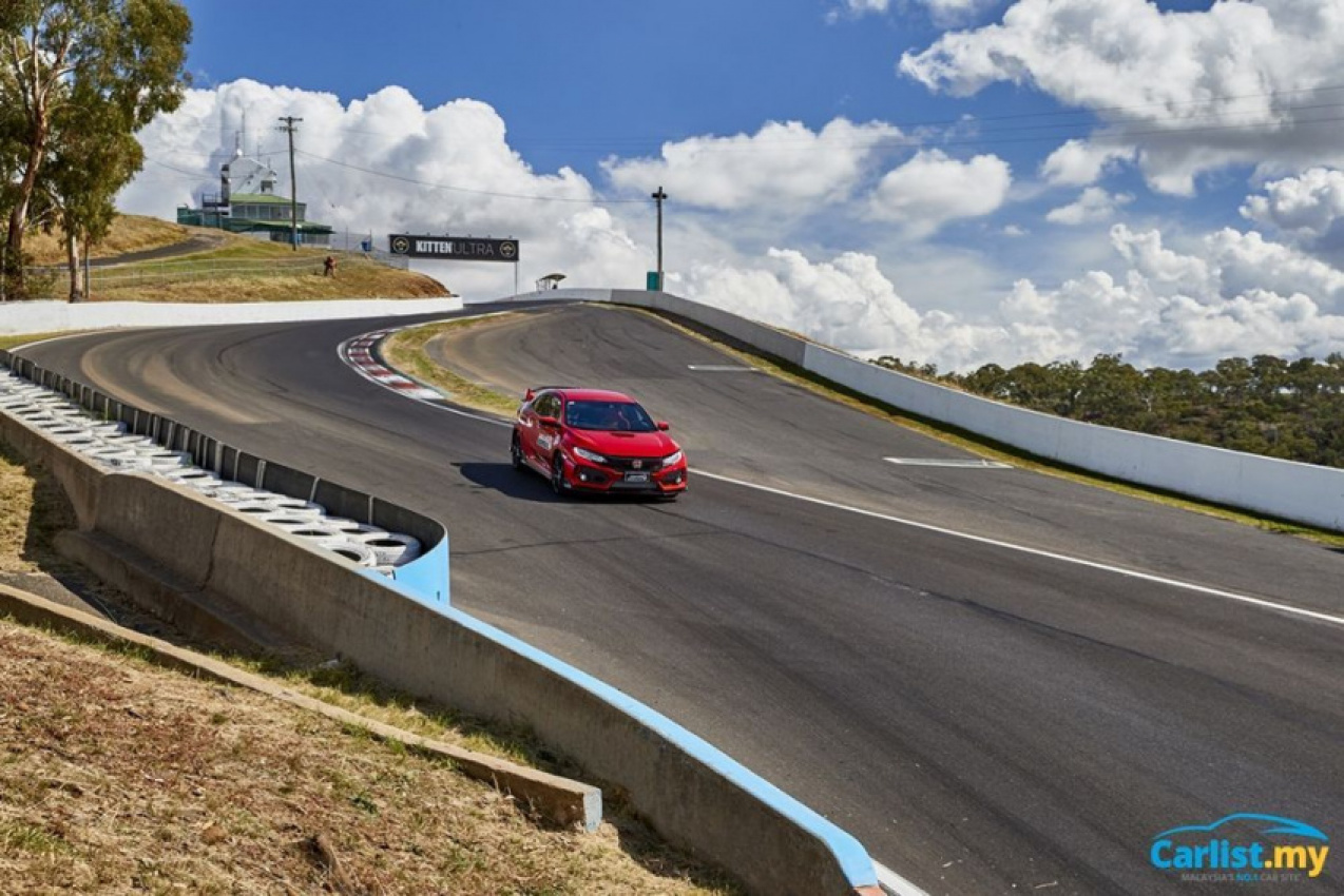 autos, cars, ram, auto news, civic type r, fk8r, honda, honda civic type-r, jenson button smashes mount panorama circuit’s fwd lap record in (fk8) civic type r
