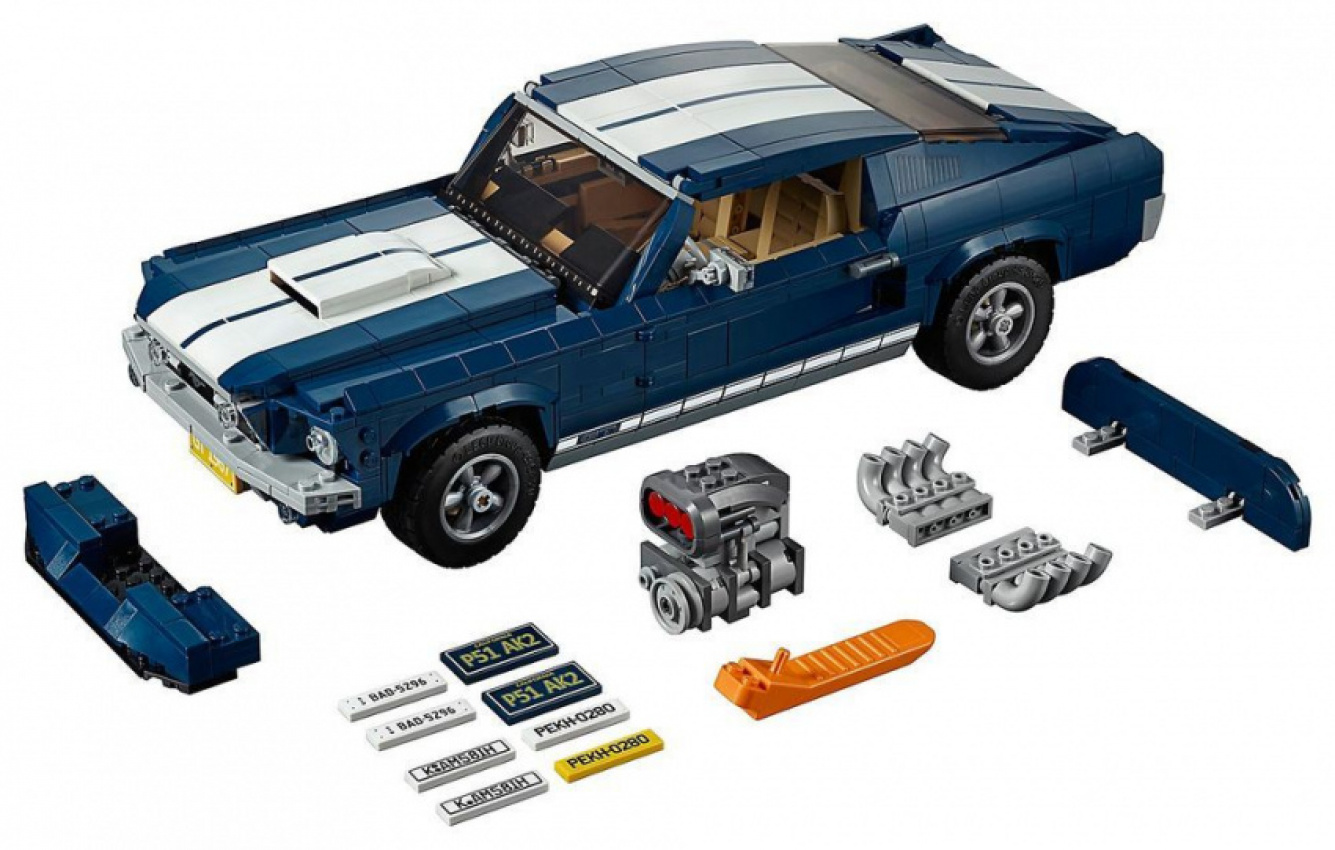 autos, cars, ford, auto news, ford mustang, lego, mustang, lego introduces 1960s ford mustang – small scale muscle done right