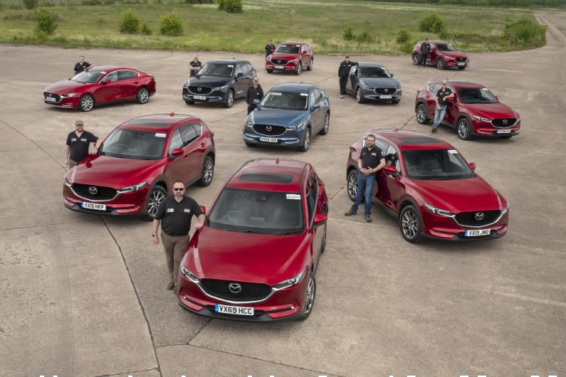 autos, cars, mazda, car news, mazda uk supplies cars to support covid-19 efforts