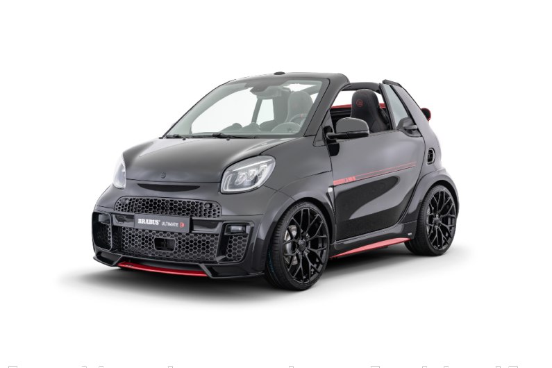 autos, cars, smart, car news, new brabus ultimate e is an angry smart ev