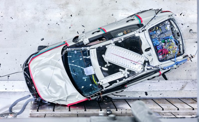 autos, cars, polestar, car news, polestar 2 crashed to test new safety technology