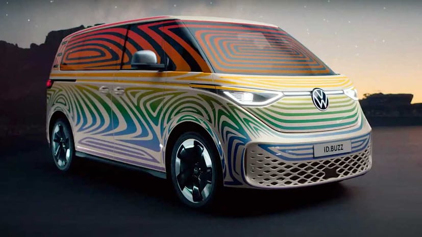 autos, cars, volkswagen, auto news, carandbike, electric van, news, sxsw, technology, van, volkswagen id. buzz, volkswagen to officially unveil id.buzz to the world on march 11 at sxsw