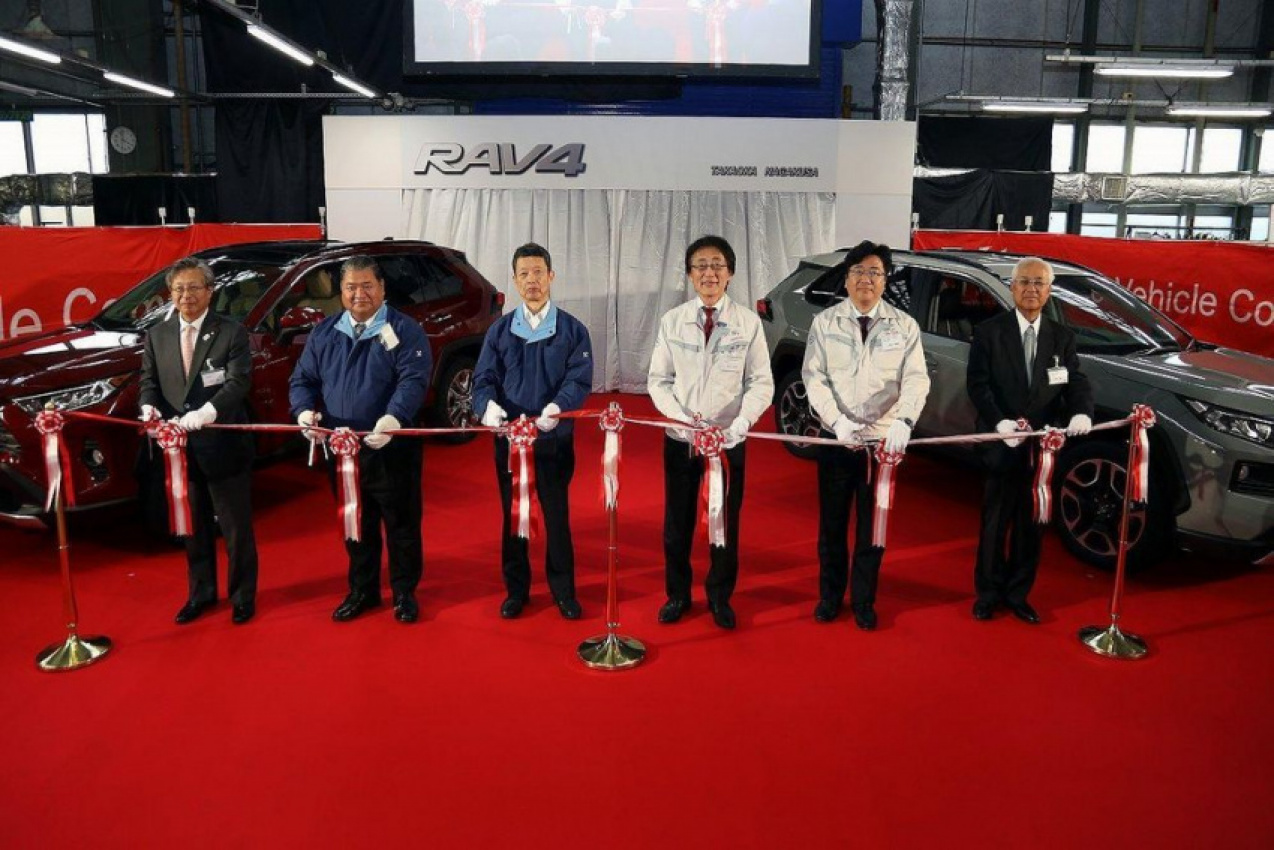 autos, cars, toyota, auto news, rav4, toyota rav4, toyota commences production of all-new rav4 in japan
