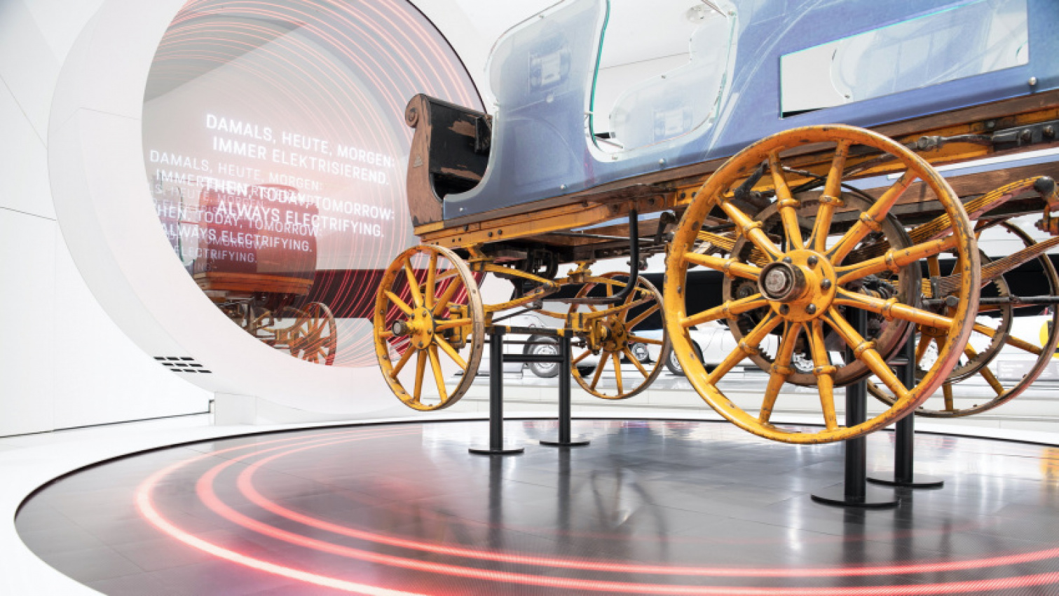 autos, cars, news, porsche, electric vehicles, porsche videos, video, the oldest-surviving car ferdinand porsche ever worked on is now on display at the brand’s museum
