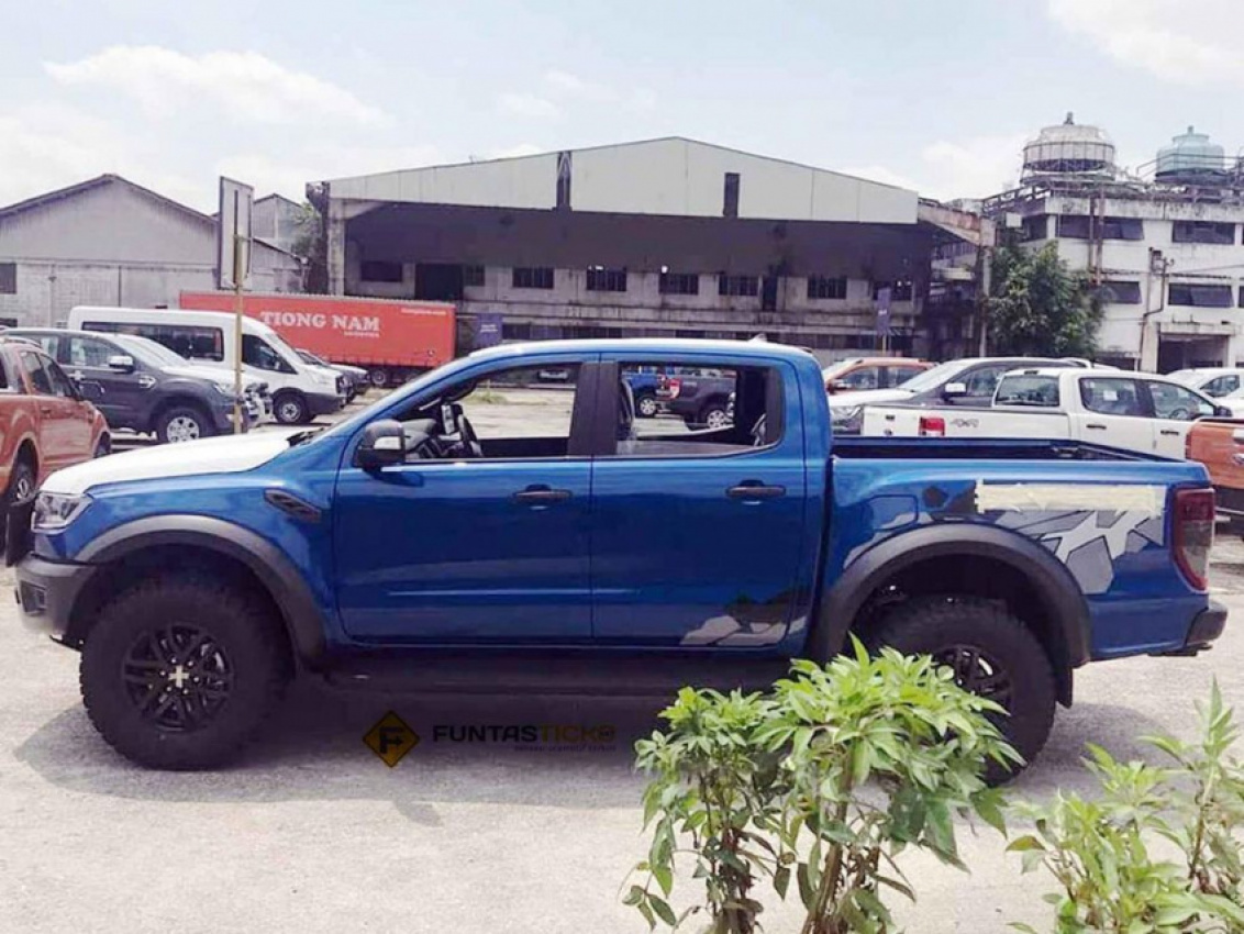 autos, cars, ford, auto news, ford ranger, ford ranger raptor, 2018 ford ranger raptor spotted ahead of malaysian debut
