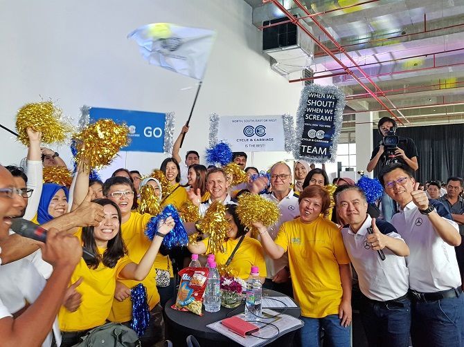 autos, cars, mercedes-benz, auto news, cycle and carriage, mercedes, mercedes-benz malaysia, cycle & carriage berhad a fierce contender at mercedes-benz sea ii skills competition