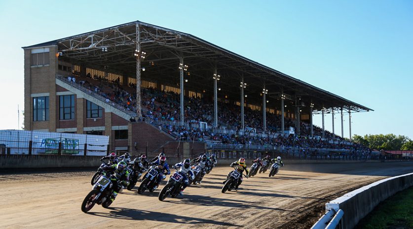 all motorcycles, autos, cars, all aft classes to compete at springfield mile races
