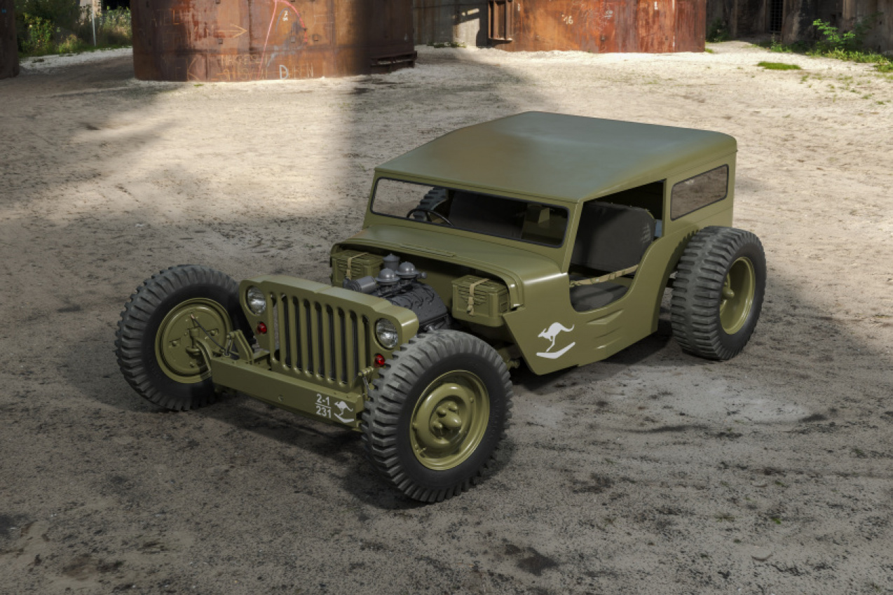 autos, cars, jeep, expression session: willys jeep post-war hot rod