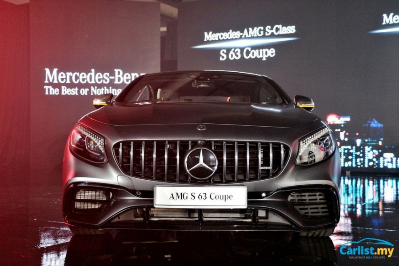 autos, cars, mercedes-benz, mg, android, auto news, launches, mercedes, mercedes-amg s63, mercedes-benz s-class coupe, s-class coupe, android, new mercedes-amg s63 coupe launched, priced from rm1.5 million