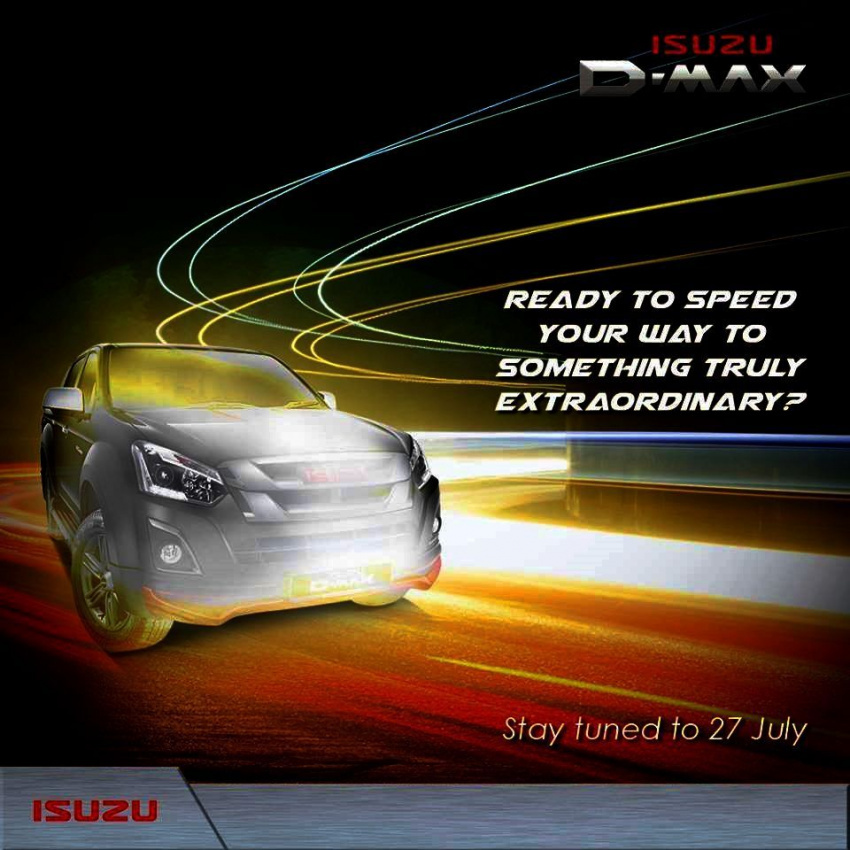 autos, cars, isuzu, auto news, d-max, isuzu d-max, new isuzu d-max set to unveil in two days