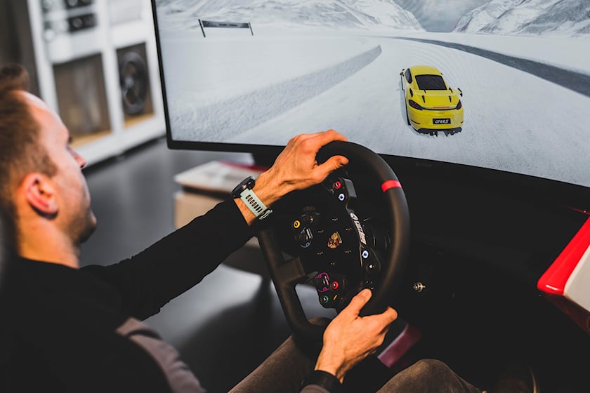autos, cars, porsche, sports cars, technology, video, porsche's latest creation turns your favorite driving roads into a video game