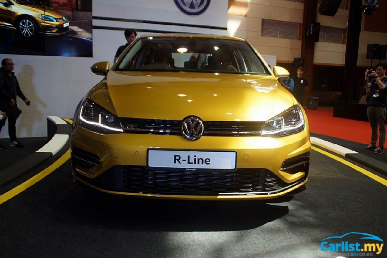 autos, cars, volkswagen, android, auto news, golf, launches, volkswagen golf, android, volkswagen golf r-line mk 7.5 launched in malaysia, from rm166,990