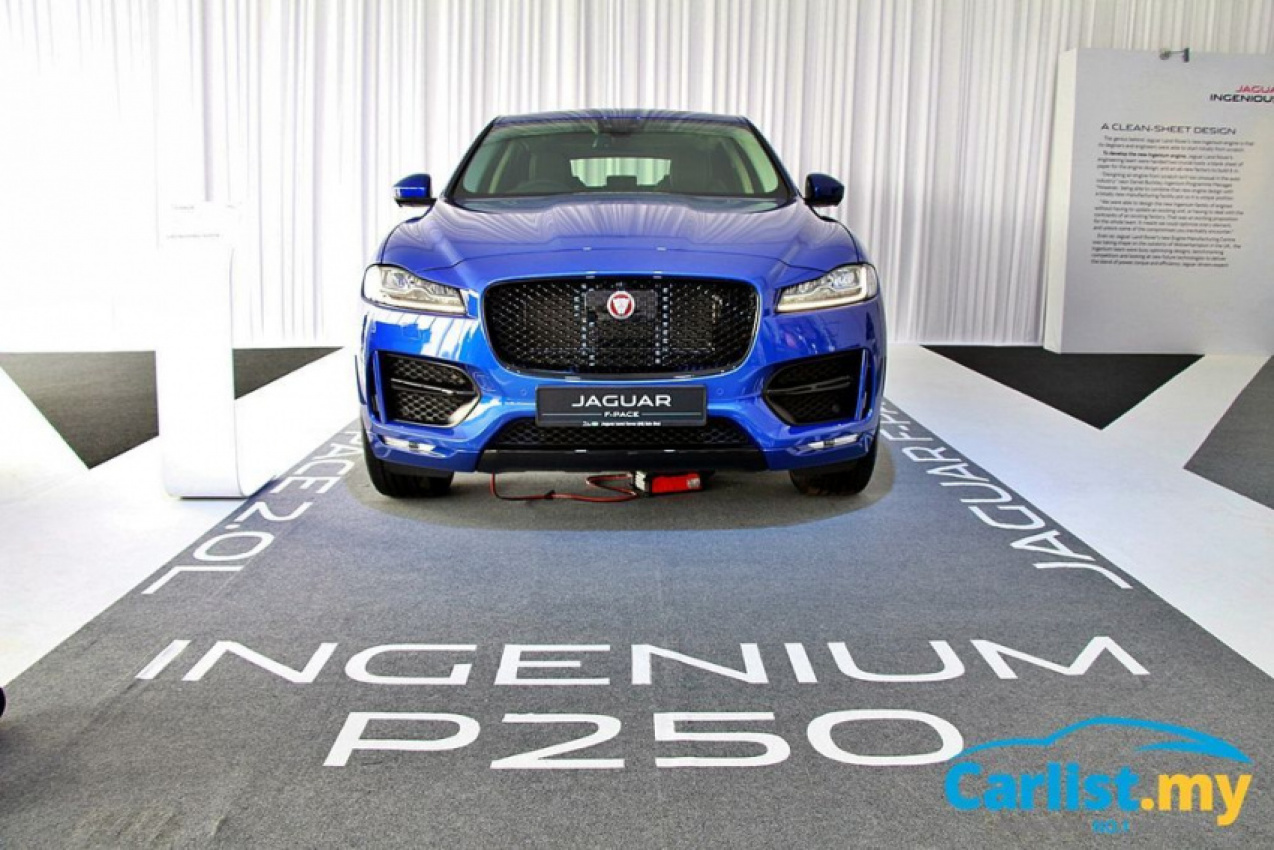 autos, cars, jaguar, auto news, f-pace, jaguar f-pace, jaguar f-pace 2.0 ingenium, jaguar f-pace 2.0l ingenium previewed in malaysia – to be priced below rm500k