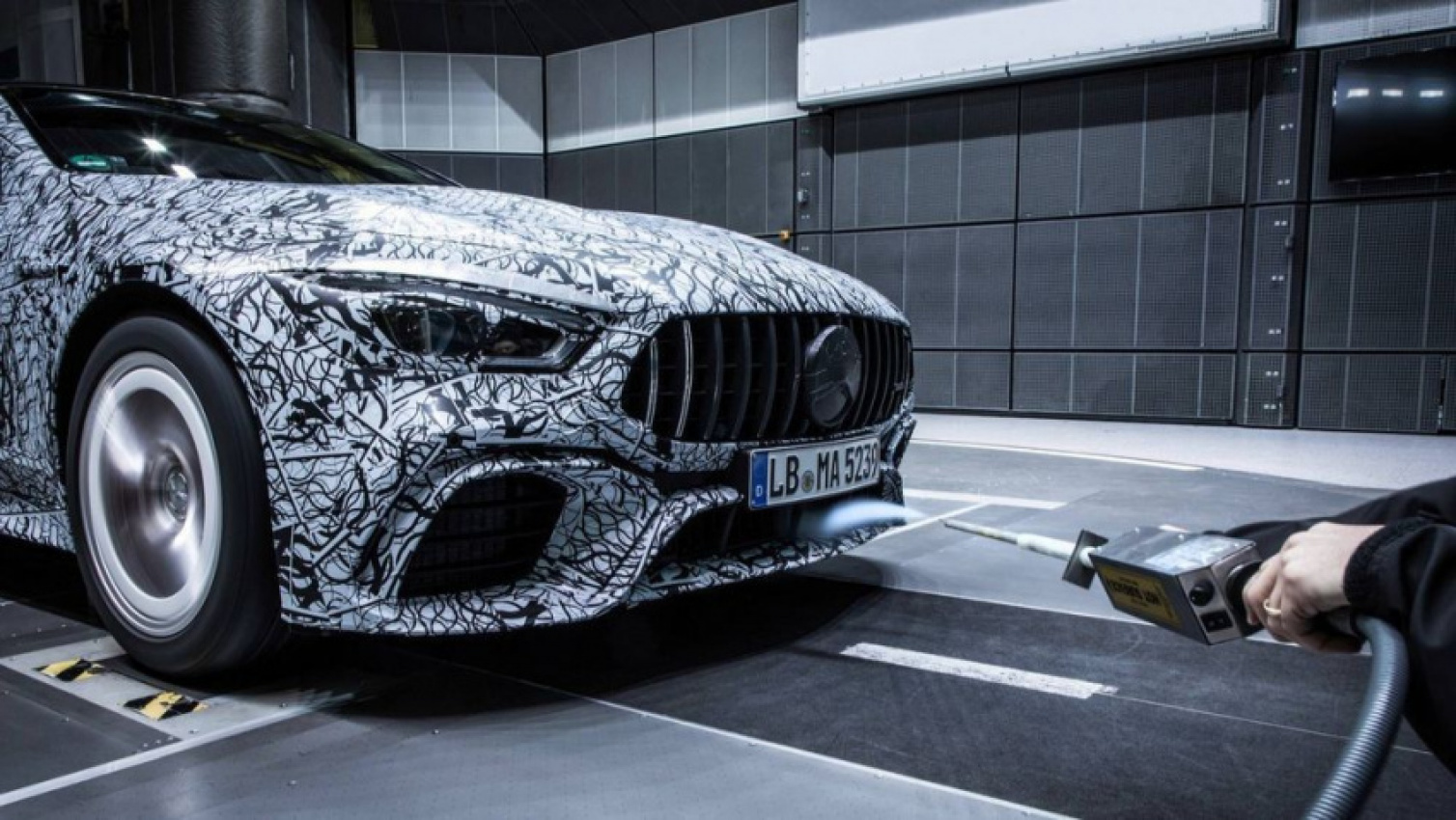 autos, cars, mercedes-benz, mg, amg gt, amg gt 4 door, auto news, geneva, geneva 2018, mercedes, mercedes amg gt, mercedes-amg, geneva 2018: mercedes-amg 4-door model teased again, full side profile
